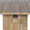 Aisha Rustic Natural Reclaimed Teak Rectangular Outdoor Dining Table - 92.5&quot;W