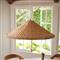 Camille Coastal Beach Natural Rattan Pendant