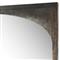 Marty Rustic Lodge Burnished Brown Iron Floor Mirror