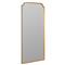 Lucille Hollywood Regency Modern Gold Metal Wall Mirror