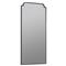 Lucille Hollywood Regency Modern Silver Metal Wall Mirror