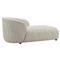 Jordaine Modern Classic Beige Boucle Chaise