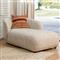 Jordaine Modern Classic Beige Boucle Chaise