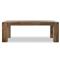 Oliver Rustic Lodge Brown Oak Rectangular Dining Table - Small - 86&quot;W
