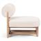 Carlo Modern Classic Cream Performance Occasional Chair