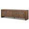 Faron Rustic Lodge Brown Oak Media Console