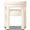 Claire Modern Classic Cream Performance Dining Arm Chair