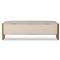 Tola Mid Century Beige Performance Boucle Storage Bench