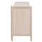 Kalea Coastal Beach Beige Woven Rattan Double Dresser
