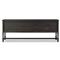Bari Cracked Smoked Black Sideboard