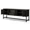 Bari Cracked Smoked Black Sideboard