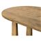 Ayla Worn Oak Oval Dining Table - 98&quot;W