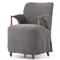 Brently Broadway Denim Linen Dining Chair