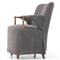 Brently Broadway Denim Linen Dining Chair