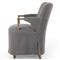 Brently Broadway Denim Linen Dining Chair