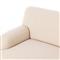 Kent Crete Sand Sofa - 95&quot;