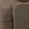 Aurelia Broadway Coffee Linen Sofa - 96&quot;W