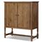 Bari Weathered Oak Bar Cabinet