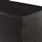 Rissa Mid Century Modern Black Acacia Wood Media Console