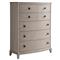 Chelle French Country Fog Wood Tall Chest