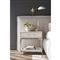 Harrell Modern Classic Grey Hair On Hide Nightstand