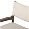 Odelia Modern Classic Cream Performance Wood Dining Arm Chair