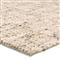 Cambridge Season Mid Century Cream Wool Textured Solid Rug - 5&#39;x8&#39;
