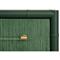 Worlds Away Beckett Modern Classic Green Bamboo Grasscloth Chest