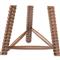 Tobi Rustic Lodge Brown Oak Wood Spindle Backless Counter Stool
