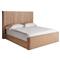 Azure Coastal Beach Natural Oak Panel Bed - Queen