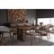 Adam Rustic Lodge Brown Oak Rectangular Dining Table - 108&quot;
