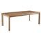 Carl Rustic Lodge Brown Oak Extendable Dining Table - 86-104&quot;