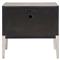 Iris Modern Classic Brown Oak Nightstand