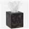 Pigeon and Poodle Duluth Global Swirled Black Resin Tissue Box