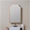 Serene Hollywood Regency Gold Medicine Cabinet Mirror