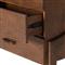 Hadley Rustic Lodge Brown Wood Double Dresser