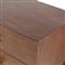 Hadley Rustic Lodge Brown Wood Double Dresser