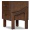 Hadley Rustic Lodge Brown Wood Nightstand
