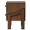 Hadley Rustic Lodge Brown Wood Nightstand