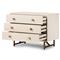 Tyra Modern Classic Cream Wood Nightstand