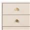 Tyra Modern Classic Cream Wood Nightstand