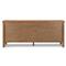 Chris Rustic Lodge Brown Oak Double Dresser