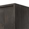 Harriet Rustic Lodge Dark Brown Oak Cabinet