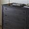 Adelaide Rustic Lodge Smoked Black Oak Double Dresser