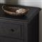 Adelaide Rustic Lodge Smoked Black Oak Nightstand