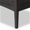 Adelaide Rustic Lodge Smoked Black Oak Nightstand