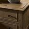 Adelaide Rustic Lodge Brown Aged Oak Nightstand