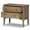 Adelaide Rustic Lodge Brown Aged Oak Nightstand