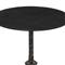 Leyla French Country Black Cast Iron Drink Side Table