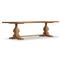 Fynn French Country Natural Reclaimed Teak Outdoor Dining Table - 111&quot;
